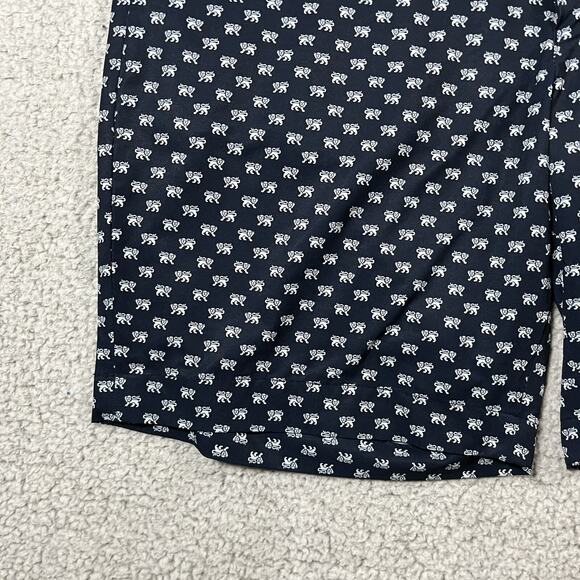 RLX Ralph Lauren Shorts Mens 36 Blue All Over Print Chino Performance Golf - Picture 6 of 13